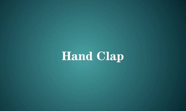 Hand Clap