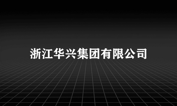 浙江华兴集团有限公司