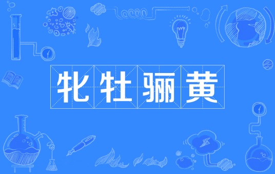 牝牡骊黄