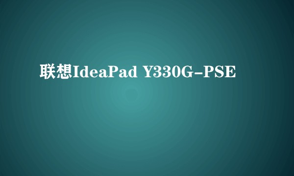 联想IdeaPad Y330G-PSE