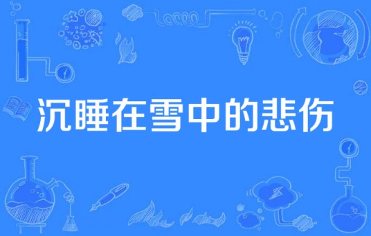 沉睡在雪中的悲伤