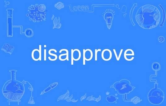 disapprove