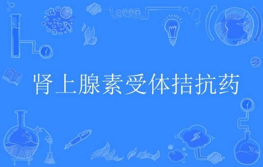 肾上腺素受体拮抗药