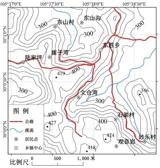 等高线地形图