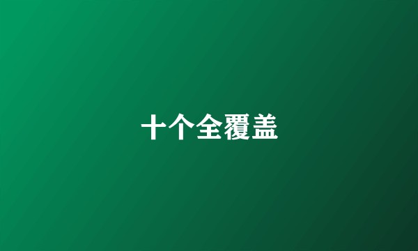 十个全覆盖