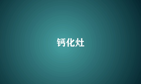 钙化灶