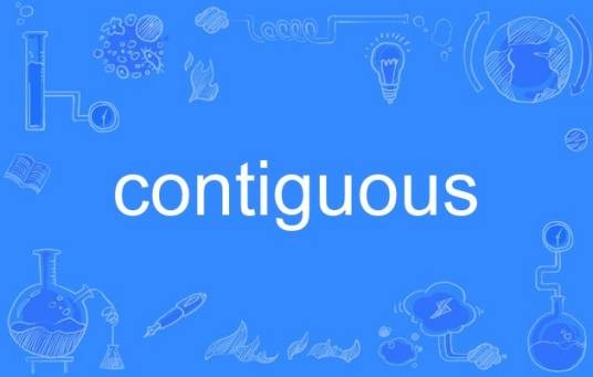 contiguous