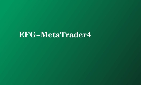 EFG-MetaTrader4