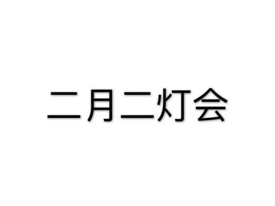 二月二灯会