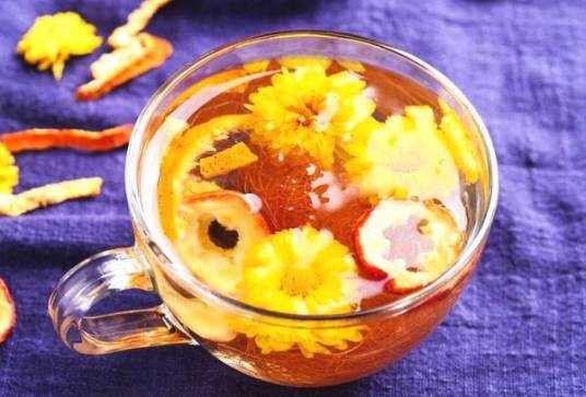 菊花山楂茶