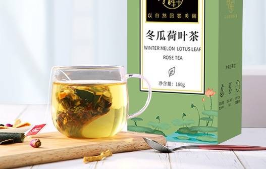 冬瓜荷叶茶
