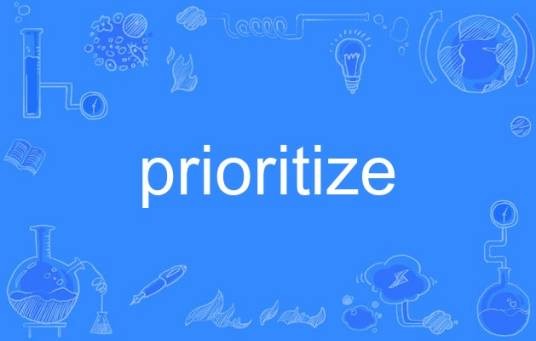 Prioritize