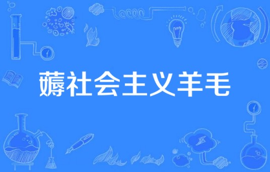 薅社会主义羊毛