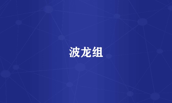 波龙组