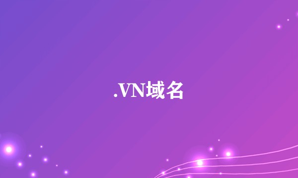 .VN域名