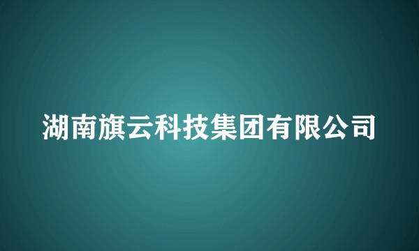 湖南旗云科技集团有限公司