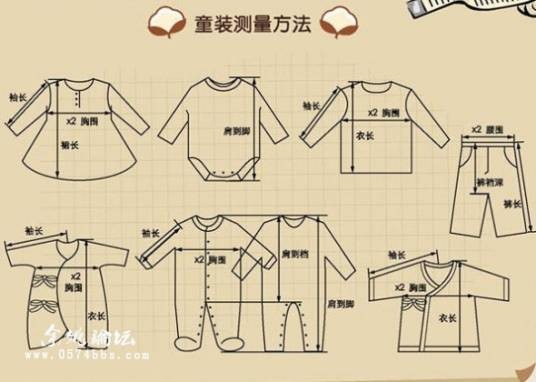 淘衣服尺码对照表手册