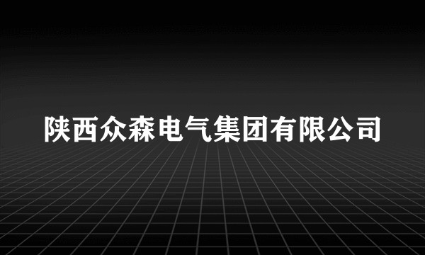 陕西众森电气集团有限公司