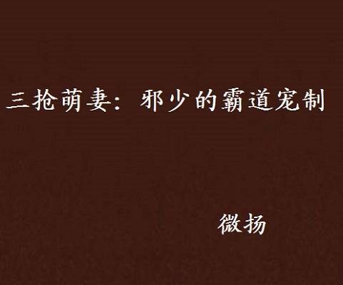 三抢萌妻：邪少的霸道宠制
