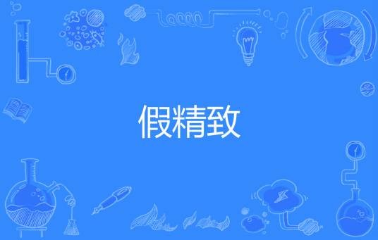 假精致