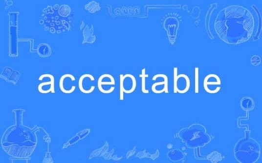 acceptable
