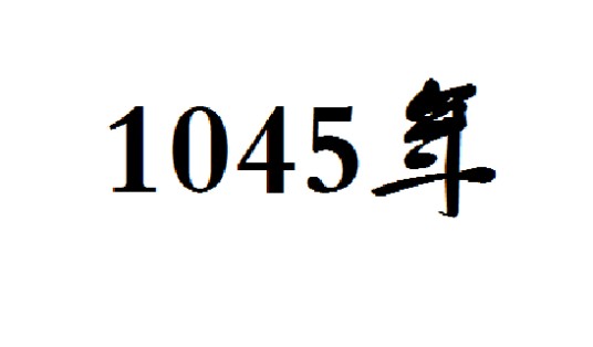 1045年
