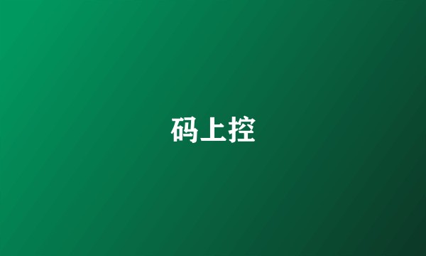 码上控