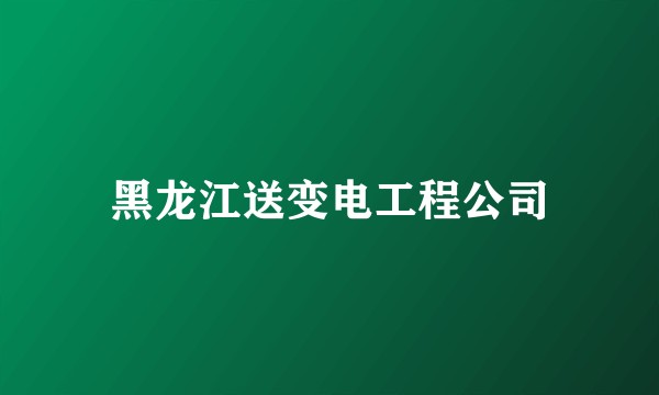 黑龙江送变电工程公司