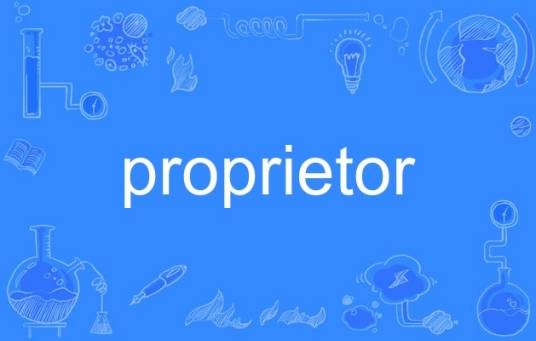 proprietor