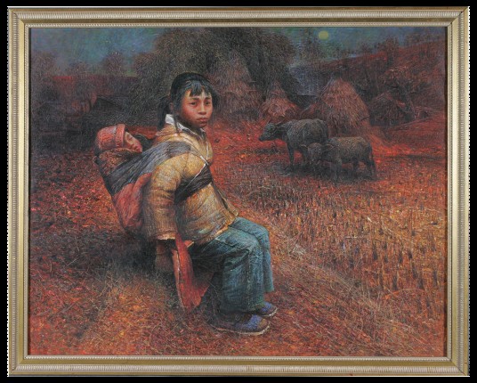 《姐弟俩》（观复博物馆藏品）