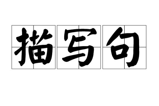 描写句