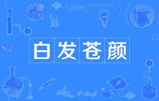白发苍颜