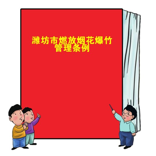 潍坊市燃放烟花爆竹管理条例