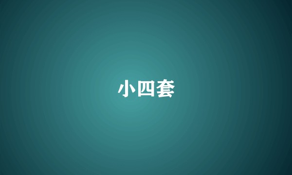 小四套