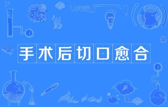 手术后切口愈合