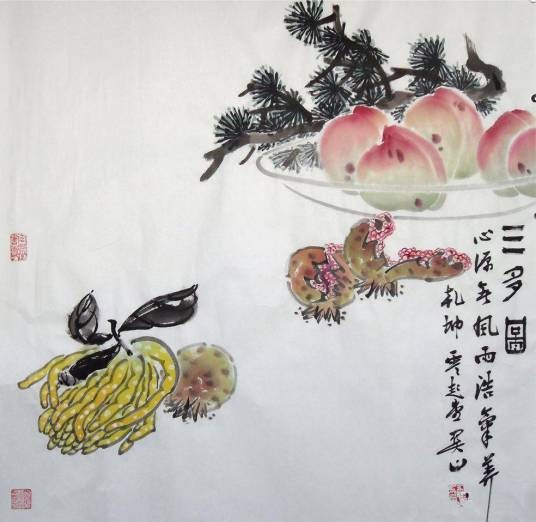 三多图