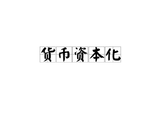 货币资本化