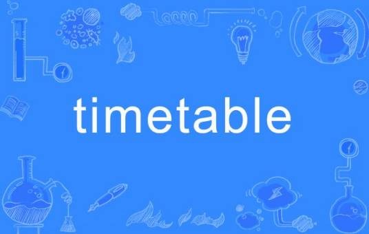 timetable