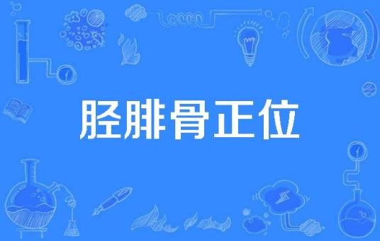 胫腓骨正位