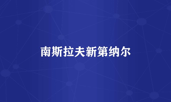 南斯拉夫新第纳尔