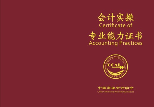 会计实操专业能力证书