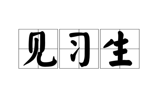 见习生