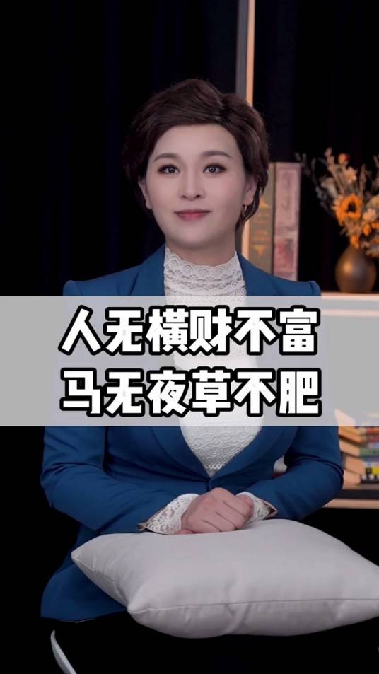 人无横财不富，马无夜料不肥
