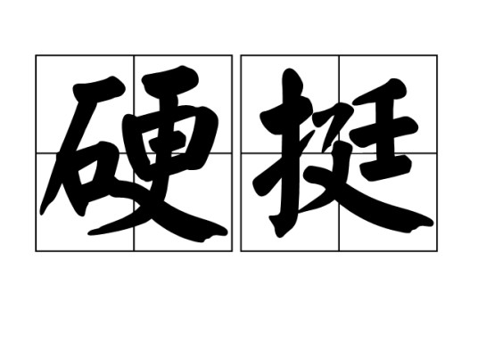 硬挺