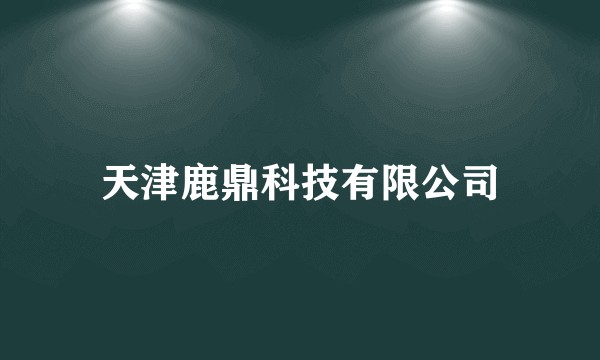 天津鹿鼎科技有限公司