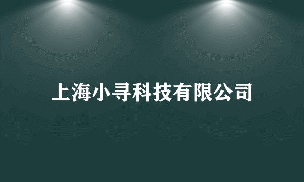 上海小寻科技有限公司