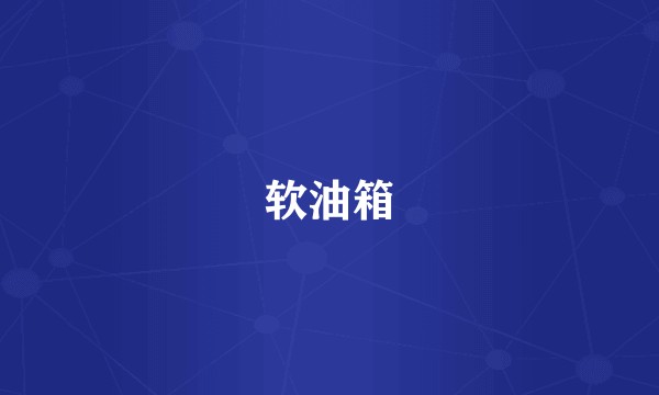 软油箱