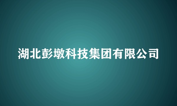 湖北彭墩科技集团有限公司