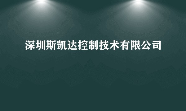 深圳斯凯达控制技术有限公司