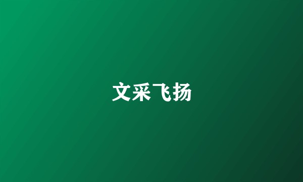 文采飞扬